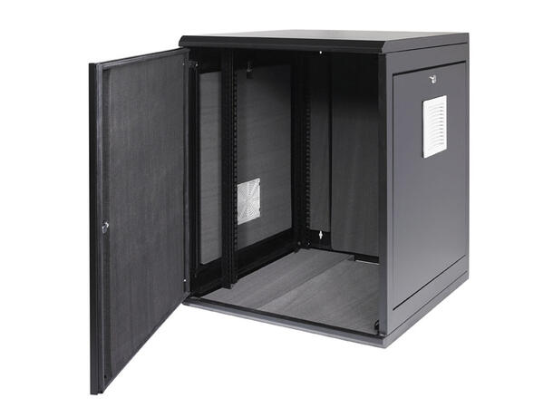 Orion Acoustic Wall Cabinet  6U D600mm Støysvak vifte og støvfilter. IP54 